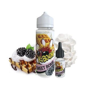 Sweet Bomb - K-Boom - Special Edition - 10ml Aroma in 120ml Flasche