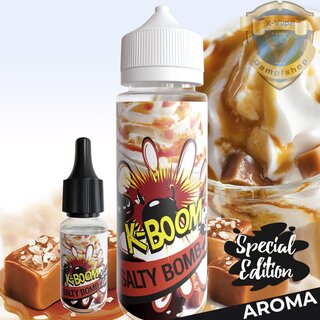 Salty Bomb - K-Boom - Special Edition - 10ml Aroma in 120ml Flasche