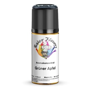 Grüner Apfel - 10ml Aroma - Baker Flavors