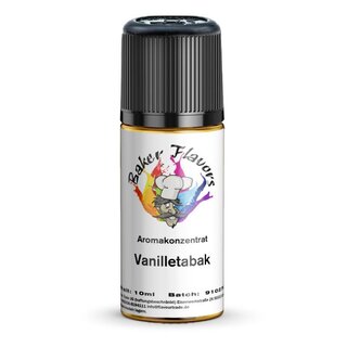 Vanilletabak - 10ml Aroma - Baker Flavors