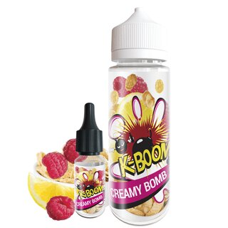 Creamy Bomb - K-Boom - Special Edition - 10ml Aroma in 120ml Flasche