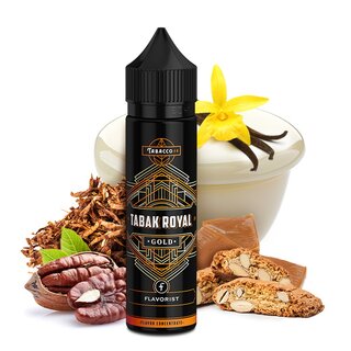 Tabak Royal Gold - 15ml Aroma in 60ml Flasche - Flavorist