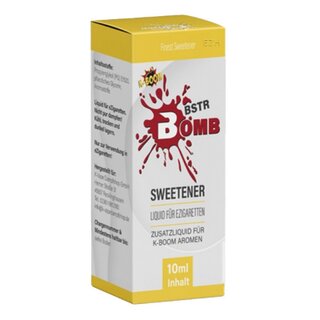 BSTR Bomb Sweetener 10ml Booster für Liquid - K-Boom