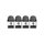 4x Caliburn A2 / A2S Pods mit 0.9 Ohm Coil Heads Cartridge (1x 4er Pack) - UWELL