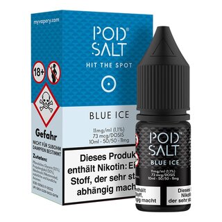 Blue Ice - Pod Salt 10ml Liquid - PodSalt