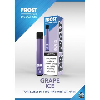 Grape Ice - 20mg/ml / 575 Puffs - Dr. Frost