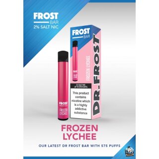 Frozen Lychee - 20mg/ml / 575 Puffs - Dr. Frost