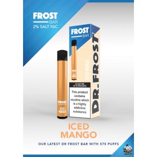 Iced Mango - 20mg/ml / 575 Puffs - Dr. Frost