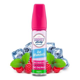 Razz Blues Ice - Moments - 20ml Aroma Longfill in 60ml - Dinner Lady
