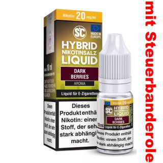 Dark Berries - 10ml Hybrid Nicsalt Nikotinsalz Liquid - SC 5 mg/ml