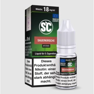 Sauerkirsche Liquid 10ml - SC 12mg/ml
