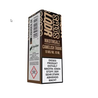 Camelish - Orientalischer Tabak- NicSalt Liquid 18mg - Liquider