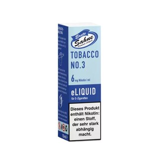 Tobacco No.3 10ml Fertig-Liquid - Erste Sahne