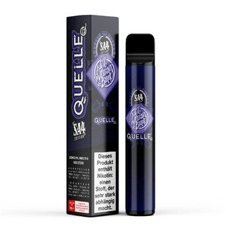 Quelle SA4 Edition Einweg E-Zigarette - 0mg - STEUERWARE - 187 Liquids