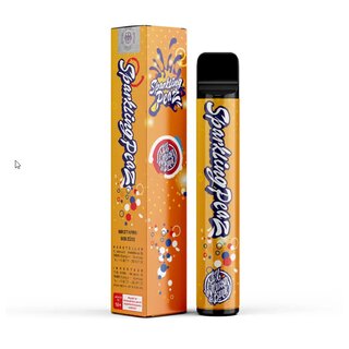 Sparkling Peaz Einweg E-Zigarette - 0mg - STEUERWARE - 187 Liquids