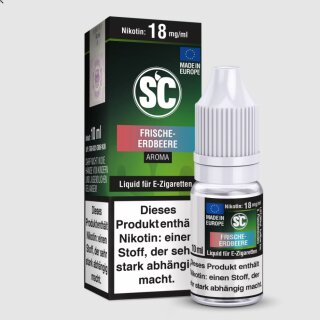 Frische Erdbeere Liquid 10ml - SC 3mg/ml