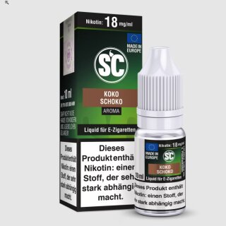 Koko Schoko Liquid 10ml - SC 18mg/ml