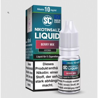 Berry Mix - 10ml Nikotinsalz Liquid sucralosefrei - SC 20 mg/ml