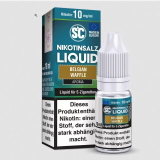 Belgian Waffle - 10ml Nikotinsalz Liquid sucralosefrei - SC