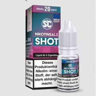 Nikotin-Salz Shot 20mg/ml NicSalt SW - SC