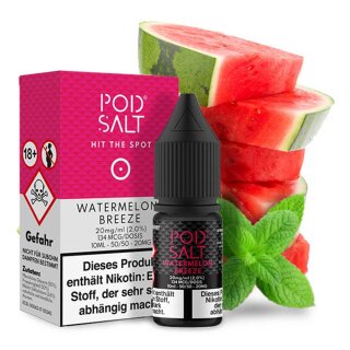 Watermelon Breeze - Pod Salt Core NicSalt Liquid SW - PodSalt 20 mg/ml