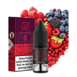 Mixed Berries Ice - Pod Salt Core NicSalt Liquid SW - PodSalt