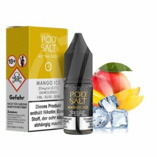 Mango Ice - Pod Salt Core NicSalt Liquid SW - PodSalt 20 mg/ml