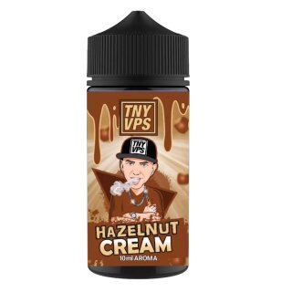 Hazelnut Cream - 10ml Longfill Aroma f. 100ml - TonyVapes TNYVPS