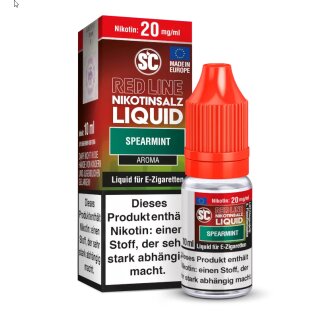 Spearmint - RedLine - 10ml Intense NicSalt Liquid - SC