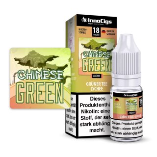 Chinese Green Grüner Tee-Lychee - 10ml Liquid - InnoCigs
