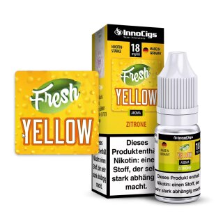Fresh Yellow Zitrone - 10ml Liquid - InnoCigs