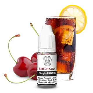 Kirsch Cola - 10ml NicSalt Liquid 20mg/ml Nikotinsalz - Vaping Gorilla