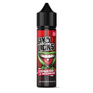 Strawberry & Watermelon - 10ml Longfill-Aroma f. 60ml - SixLicks
