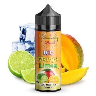Dreamy Mango Limes Ice - 10ml Longfill-Aroma f. 120ml - Dreamlike Liquids