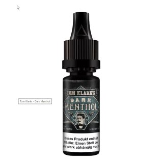 Dark Menthol - 10ml Premium-Liquid - Tom Klarks 6 mg/ml