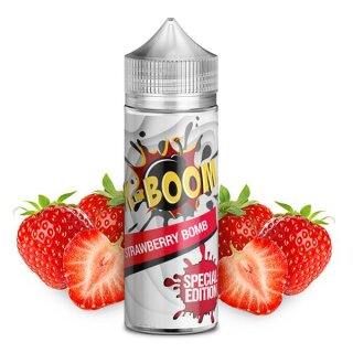 Strawberry Bomb - 10ml Longfill-Aroma f. 120ml - K-Boom