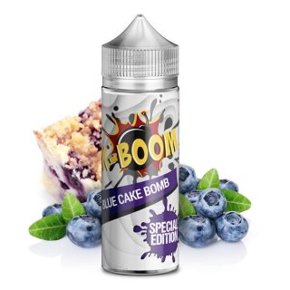 Blue Cake Bomb - 10ml Longfill-Aroma f. 120ml - K-Boom