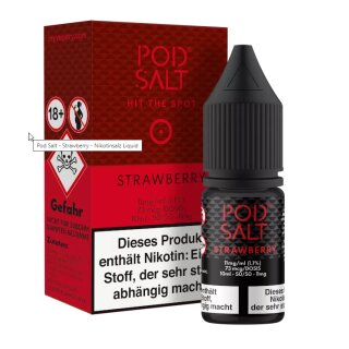 Strawberry - Pod Salt Core NicSalt Liquid SW - PodSalt