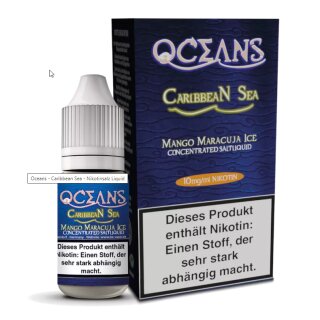 Carribean Sea - 10ml NicSalt Liquid Nikotinsalz - Oceans