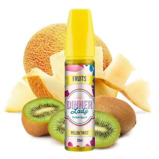 Kiwi Melon (Ex. Melon Twist) - FRUITS - 20ml Longfill-Aroma f. 60ml - Dinner Lady