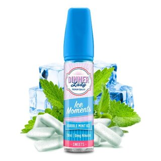 Bubble Mint Ice - MOMENTS - 20ml Longfill-Aroma f. 60ml - Dinner Lady