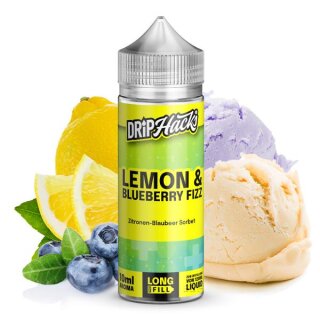 Lemon & Blueberry - 10ml Longfill-Aroma f. 120ml - DripHacks