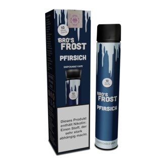 Pfirsich - Bros Frost Disposable 20mg - Bros Frost