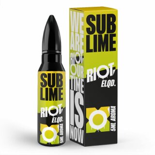 Sub Lime - Originals - 5ml Longfill-Aroma f. 60ml - Riot Squad
