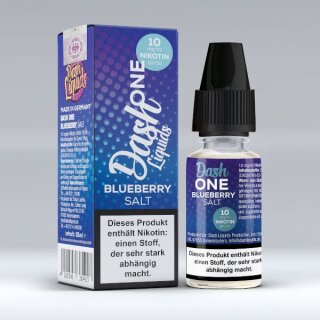 Blueberry - 10ml NicSalt Nikotinsalz Premium-Liquid - Dash One