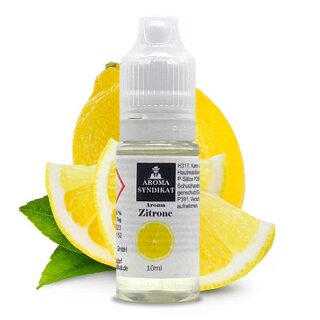 Zitrone - 10ml Aroma Konzentrat - Aroma Syndikat