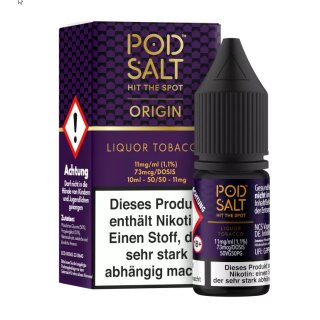 Liquor Tobacco - Pod Salt Origin NicSalt Liquid SW - PodSalt