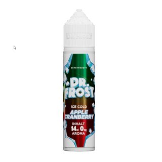 Apple Cranberry - 14ml Longfill-Aroma f. 60ml - Dr. Frost