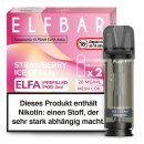 2x ELFA Pods - Strawberry Ice Cream 20mg NicSalt - Elfbar