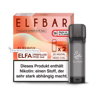 2x ELFA Pods - Elfergy - Elfbar